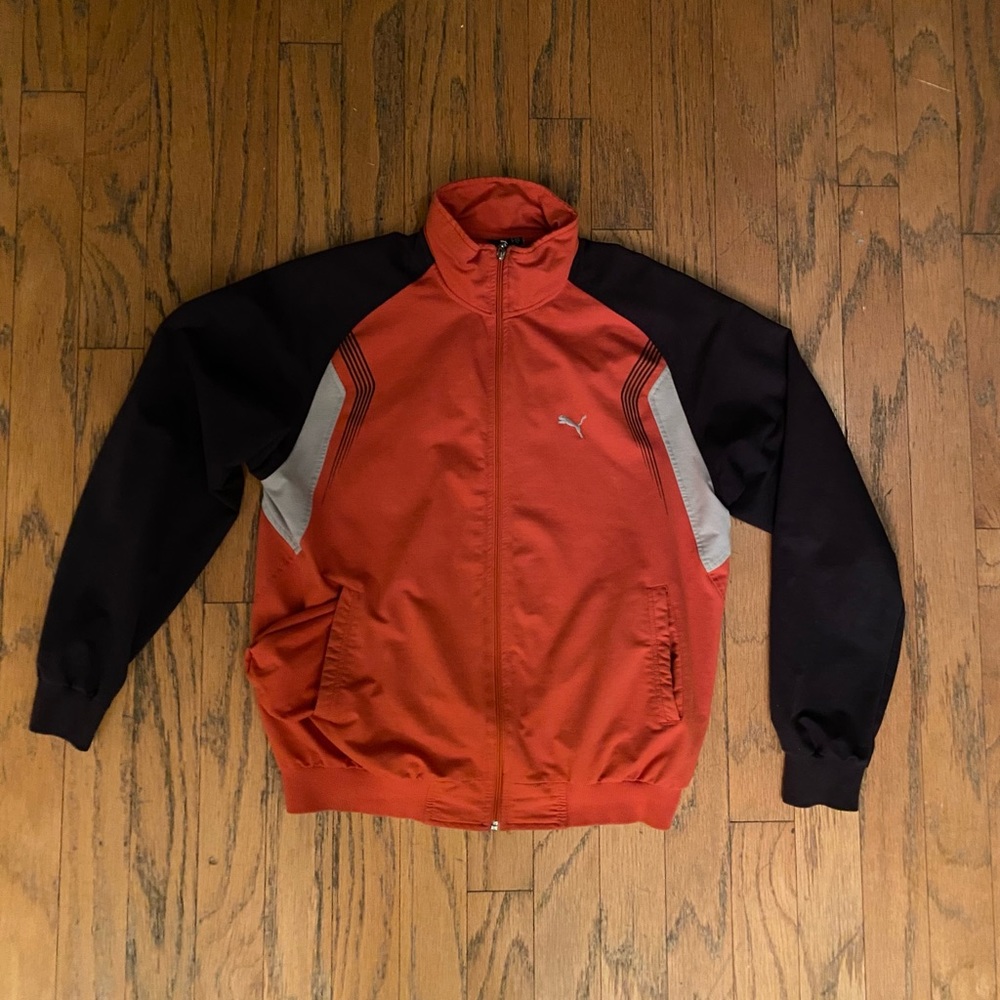 Puma men zip jacket Sz XL